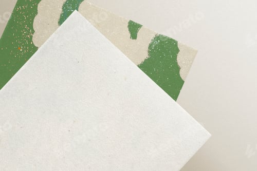 Visualização: Papel timbrado em branco para design de identidade corporativo
