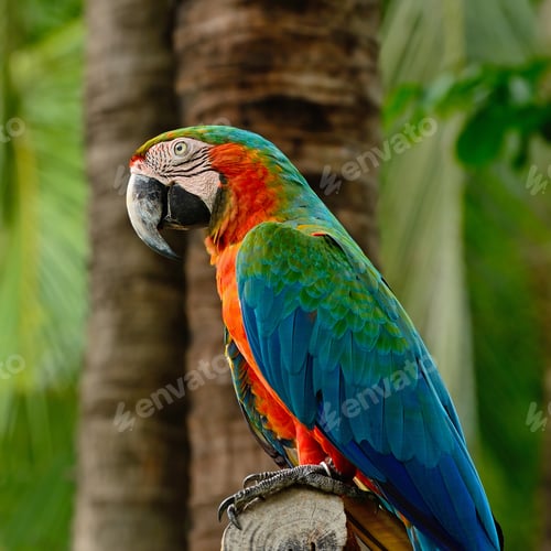 Preview: Harlequin Macaw