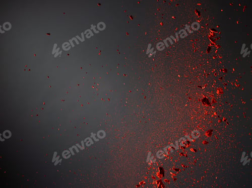 Preview: Colorful powder flying in air