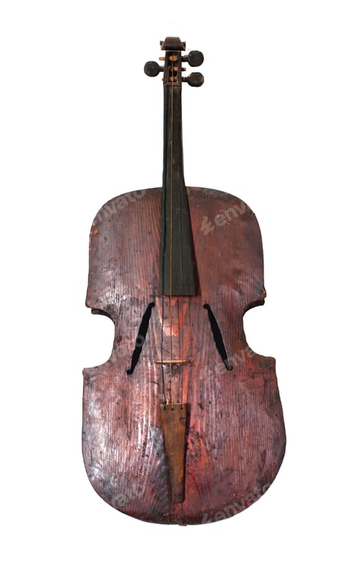 Preview: old vintage contrabass