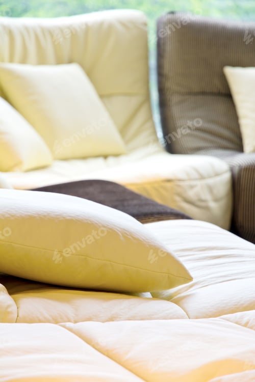Preview: Soft cushion in sofa
