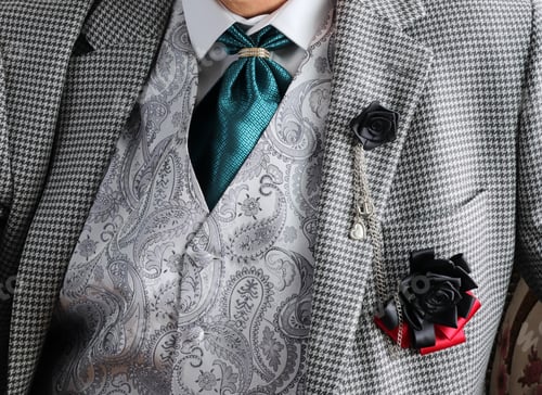 Preview: Elegant male suit. Formal wear