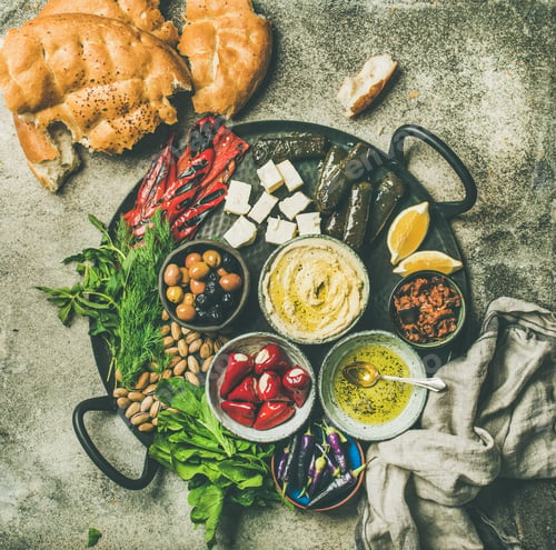 Preview: Mediterranean meze starter platter