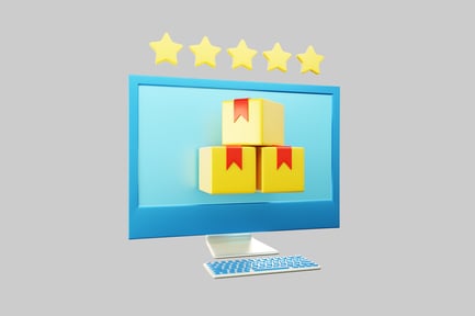 Preview: Online order fulfillment computer display