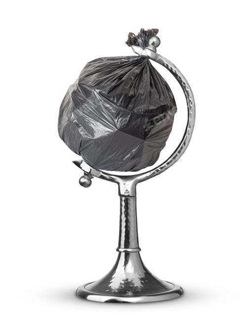 Preview: trash bag globe