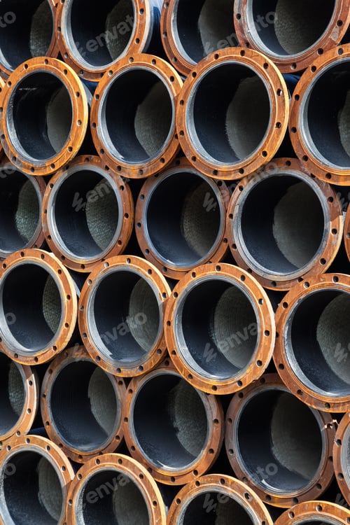 Preview: Piles of steel pipe