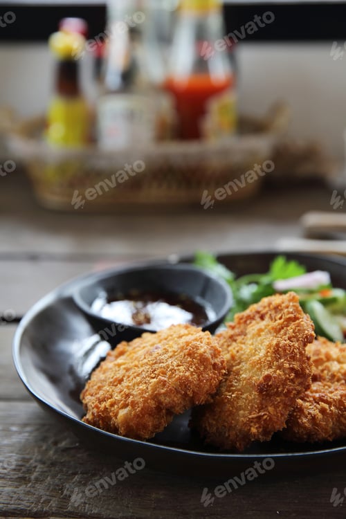 Preview: Fried Shrimp Meat Ball Thai Food