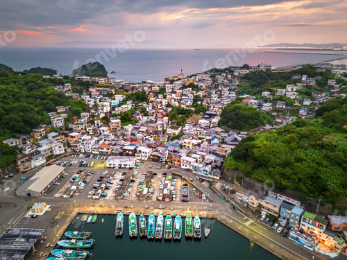 Preview: Saikazaki, Wakayama, Japan at the Fishing Port