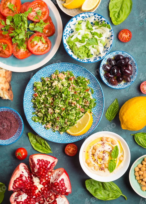 Preview: Middle eastern meze