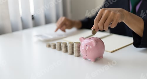 Preview: Saving Money with Piggy Bank for Future Investment
