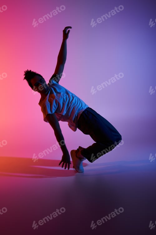 Preview: A young dancers graceful movement