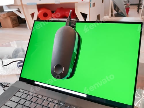 Preview: Calibration of laptop led green screen,monitor color.Computer display calibration for true