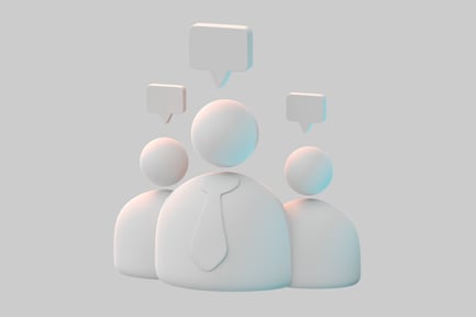 Preview: Social team chat bubbles icon