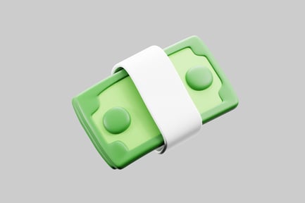 Preview: Rectangular object with attached strap