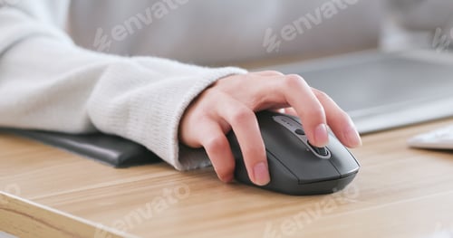 Preview: Designer working on computer