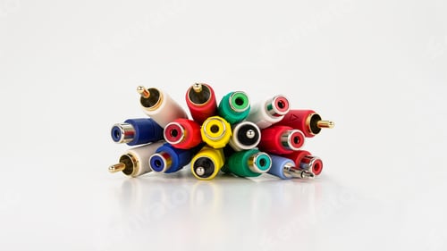 Preview: Audio and video cables for television and music players hi-fi