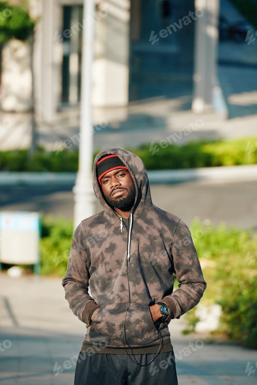 Preview: Confident young Black man