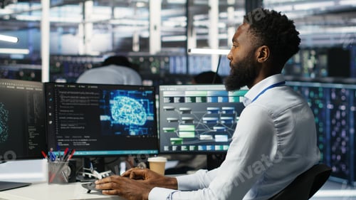 Preview: Server hub engineering team interprets AI generated data analytics graphs