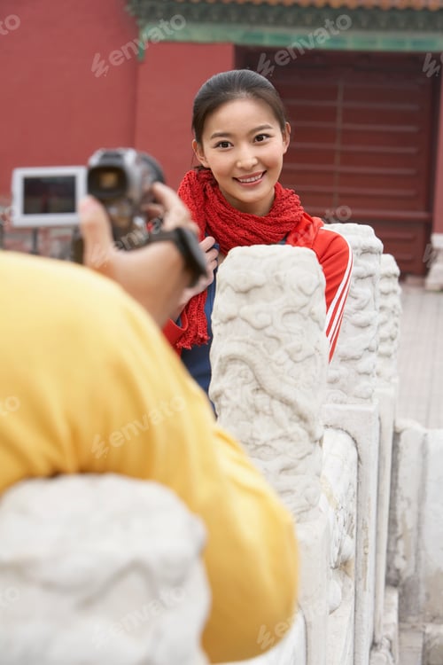 Preview: Young Couple Filming Trip To The Forbidden City, Beijing, China