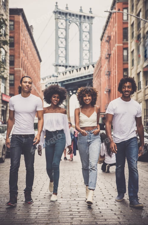 Preview: Group of friends spending time togeher in New york city