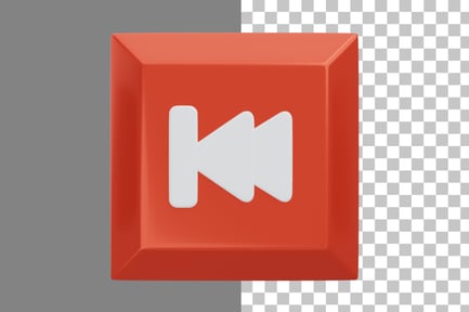 Preview: Backward 3D Icon