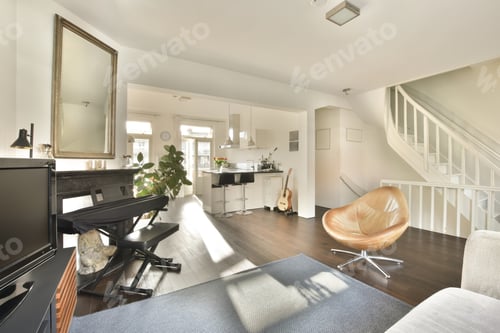 Preview: Interior of contemporary living room