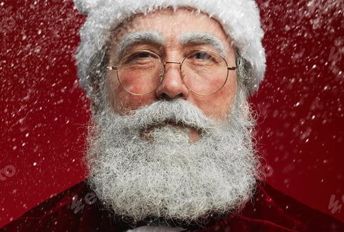 Preview: Classic Santa Claus with Snow