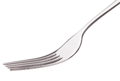 Preview: Fork isolated on white background cutout