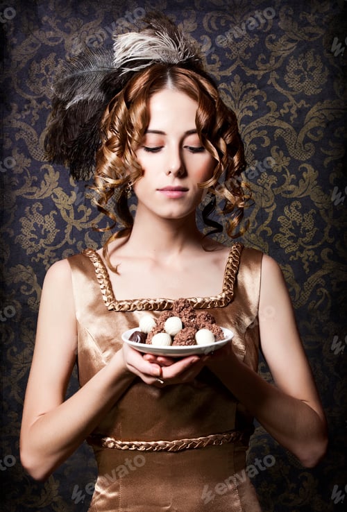 Preview: Empire girl with candy.