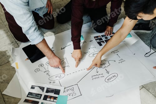 Preview: Startup team working on a project