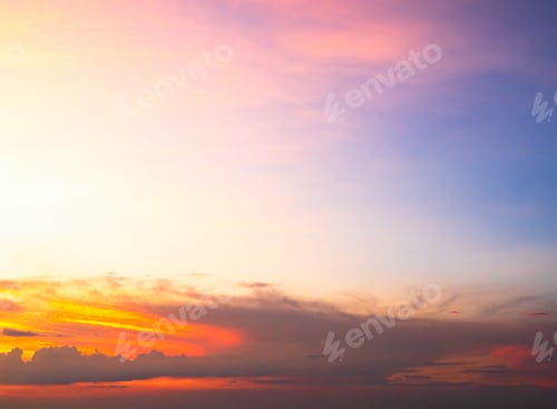 Preview: Sky sunset evening sunrise cloud weather