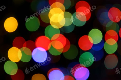 Preview: Blurred color lights