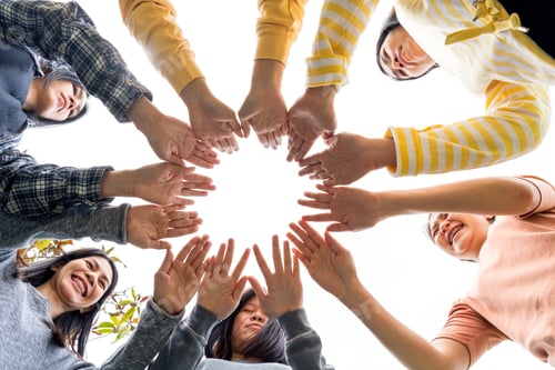 Preview: Team Hands Empathy Trust Partner partnership grow connect business partner and connection