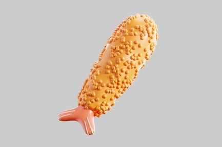 Vista previa: Camarones fritos con masa de palomitas