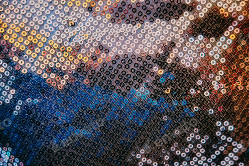 Preview: Background aesthetic texture with sequin glitte