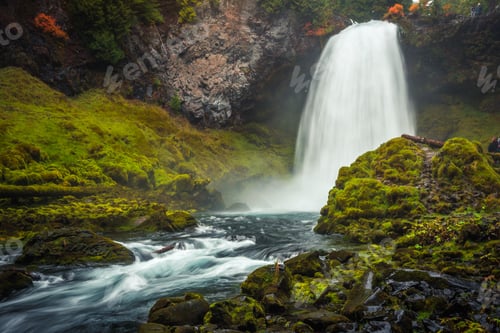 Preview: Sahalie Falls On The Mckenzie River In Oregon