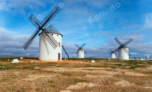 Preview: Windmills at Campo de Criptana