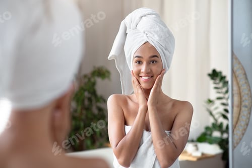 Preview: Spa procedures and beauty care with modern cosmetics at home