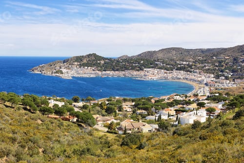 Preview: Port de la Selva village in Costa Brava, Catalonia, Spain