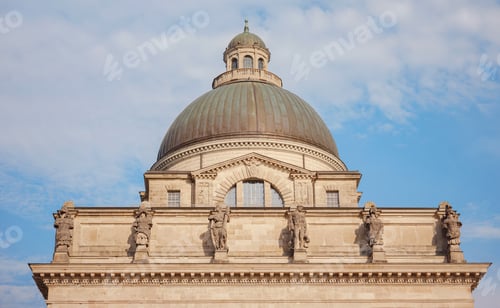 Preview: view of the Bavarian State Chancellery , Munich