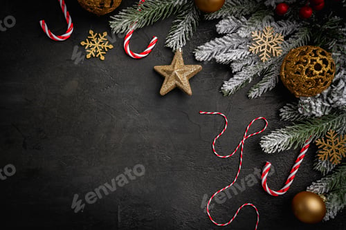 Preview: Christmas and New Year background