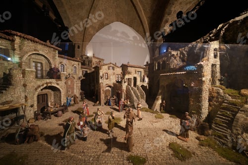 Preview: Historic buildings of Rieti, Italy: Palazzo Vescovile