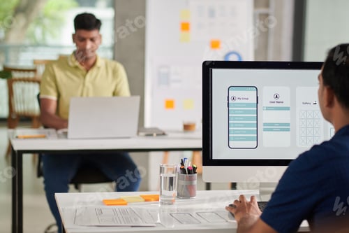 Preview: UI Designer Creating Interface