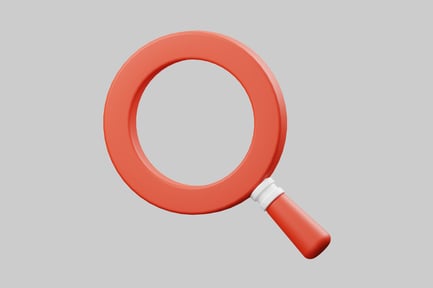 Preview: Orange magnifying glass