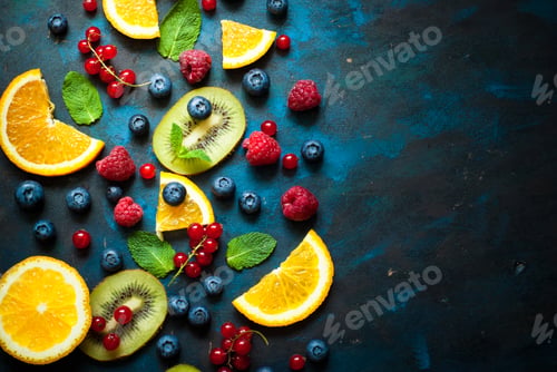 Preview: Fresh summer berries and fruits