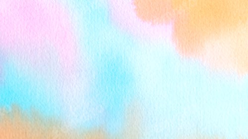 Preview: Watercolor Wash of Pink, Blue and Orange