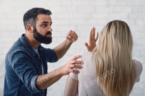 Preview: Aggravation of domestic tyranny concept, violence at home