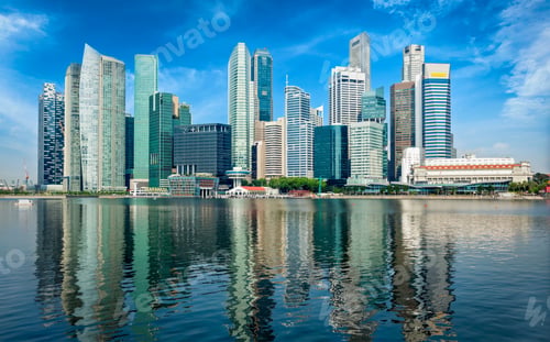 Preview: Modern city skyline