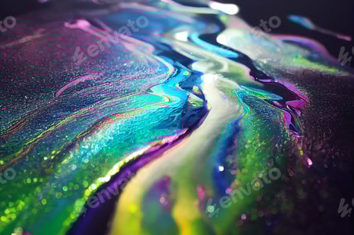 Preview: A beautiful abstract background of Epoxy resin art. Abstract composition for your design. colourful