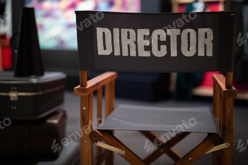 Preview: Director Chair Film Set Production Cinema Industry